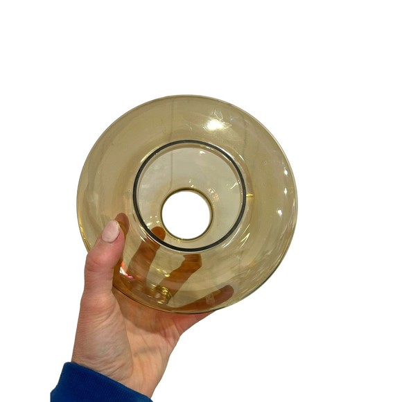 Vtg Jakobsson Style Candlestick Holder Wood And Brass Mushroom Shade Swedish MCM - Picture 11 of 15